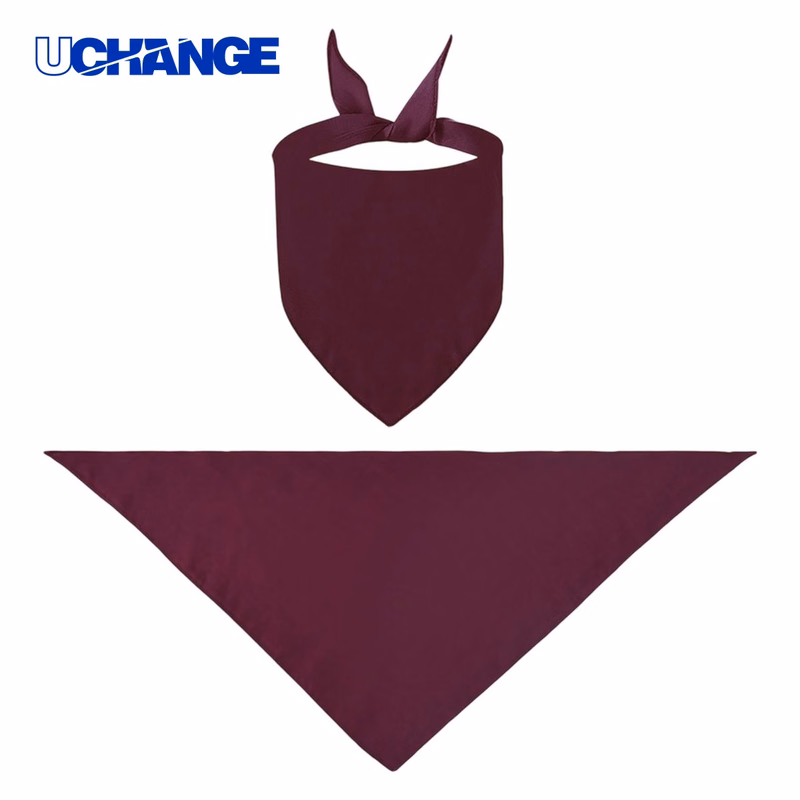 Triangle Pet Bandana Set for Medium to Large Dogs
