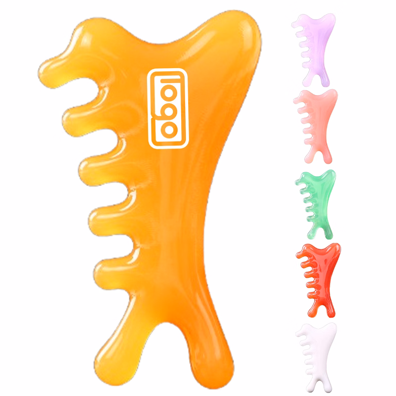 4-in-1 Plastic Gua Sha Facial Roller Massager