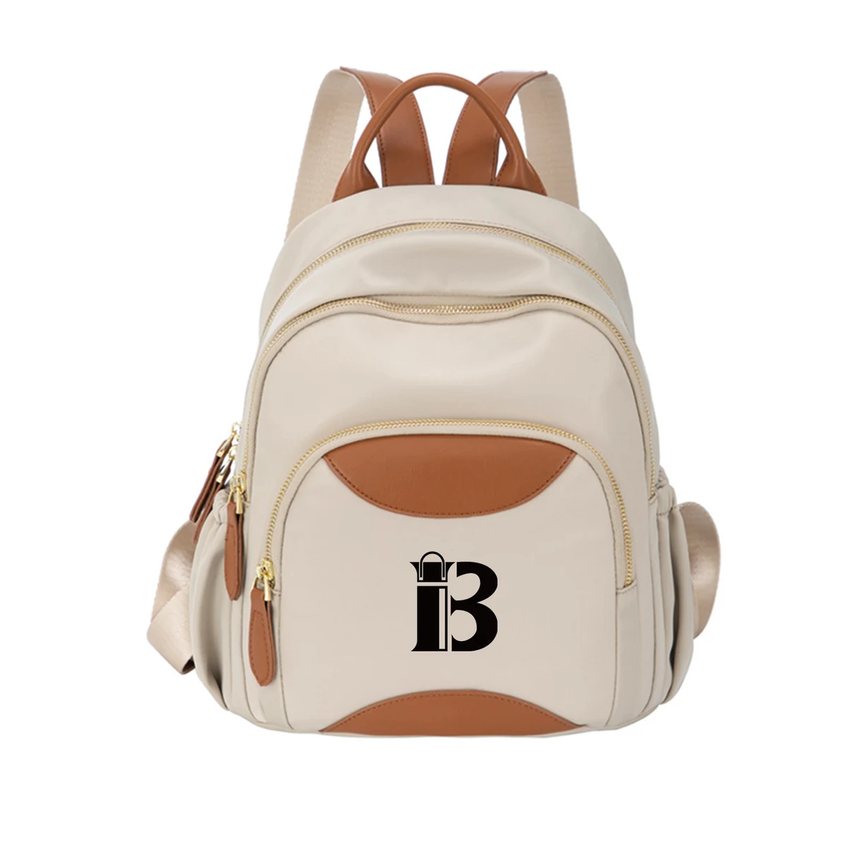 Casual PU Leather Satchel Backpack 1