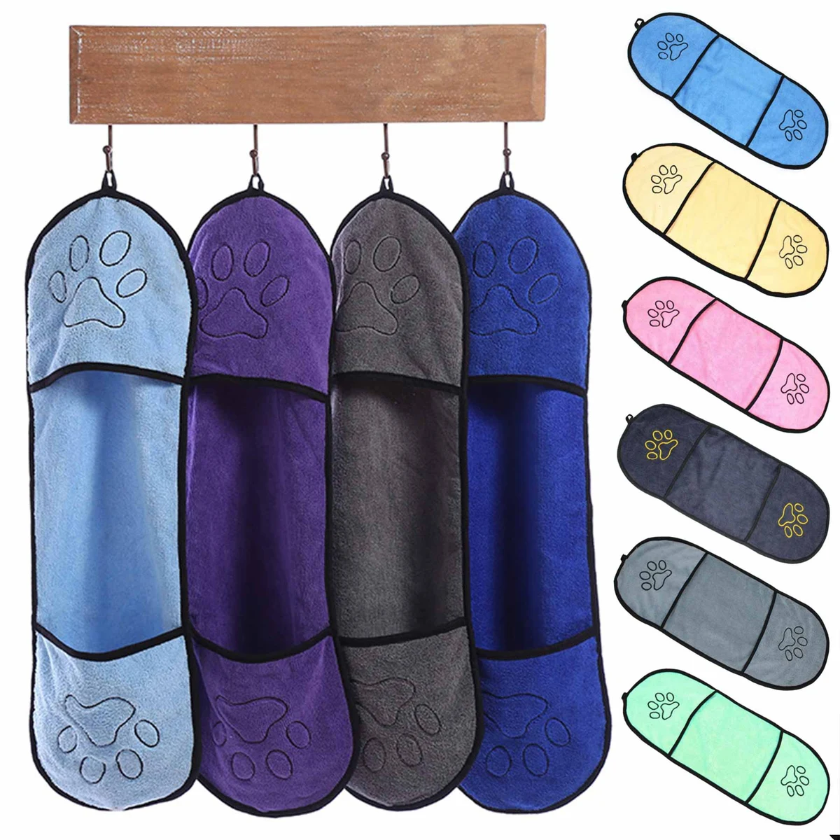 Quick Dry Gloves Towels with Pockets 1