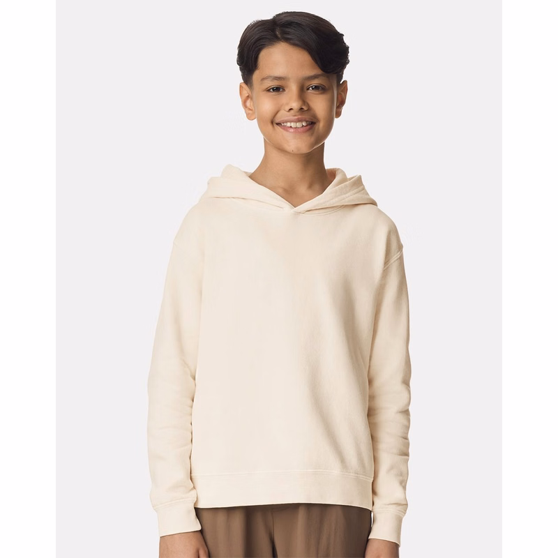 Youth Garment-Dyed Lightweight Hooded Sweatshirt - 1467Y