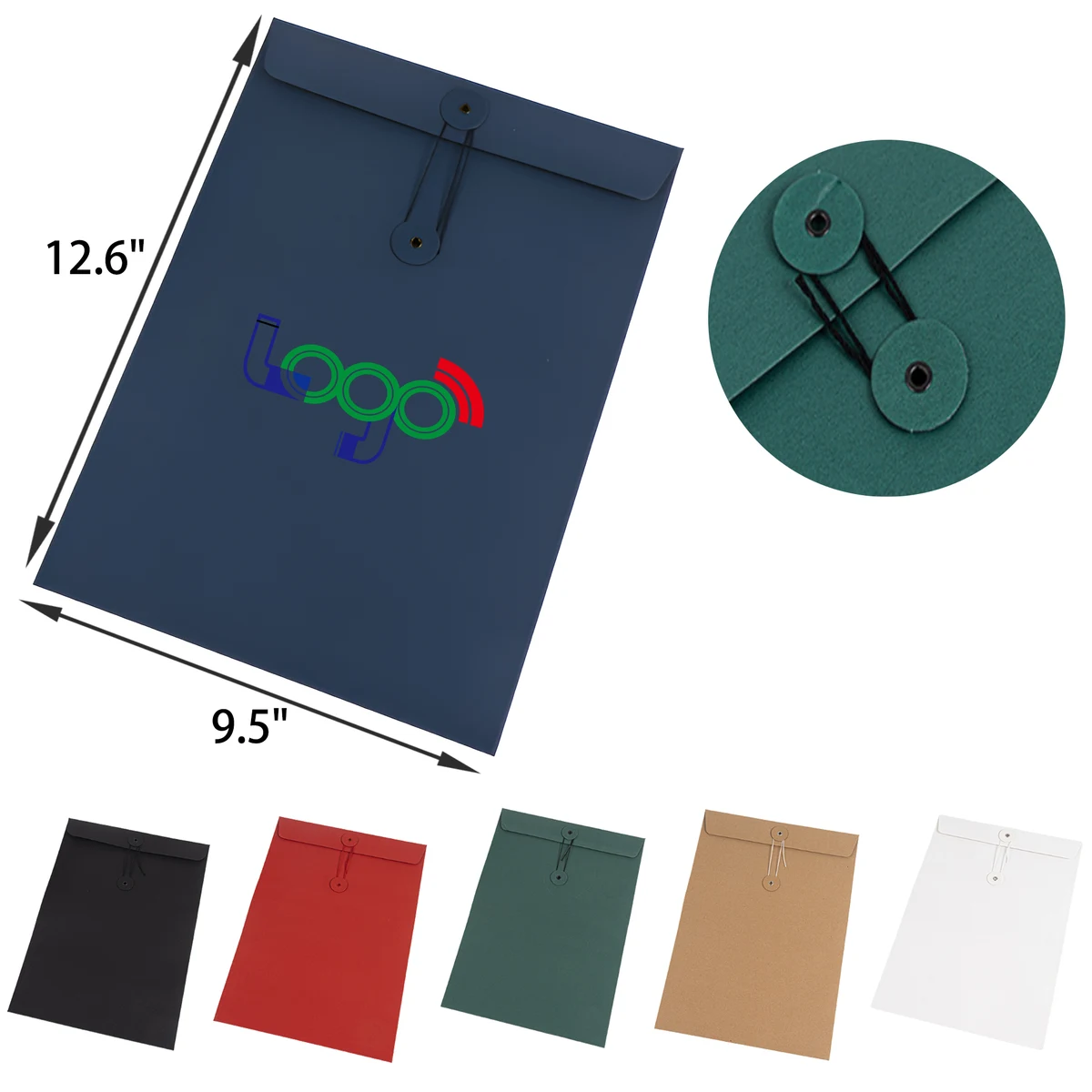 Durable A4 Kraft Paper Folder Document Bag 1