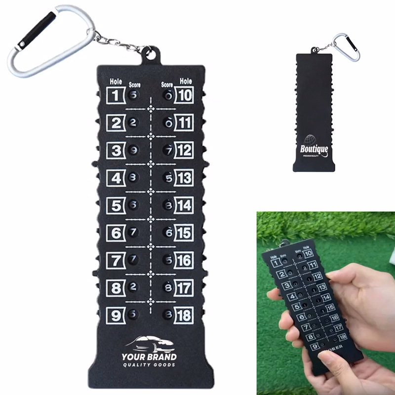 18-Shot Golf Stroke Counter Score Tool Digital Tally Keeper