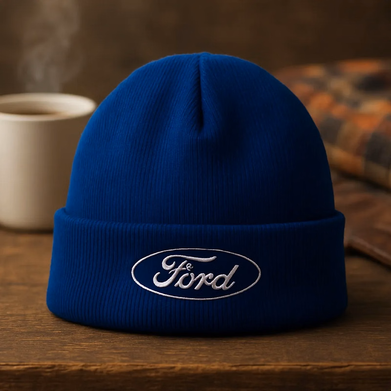 Solid Knit Beanie with Cuff