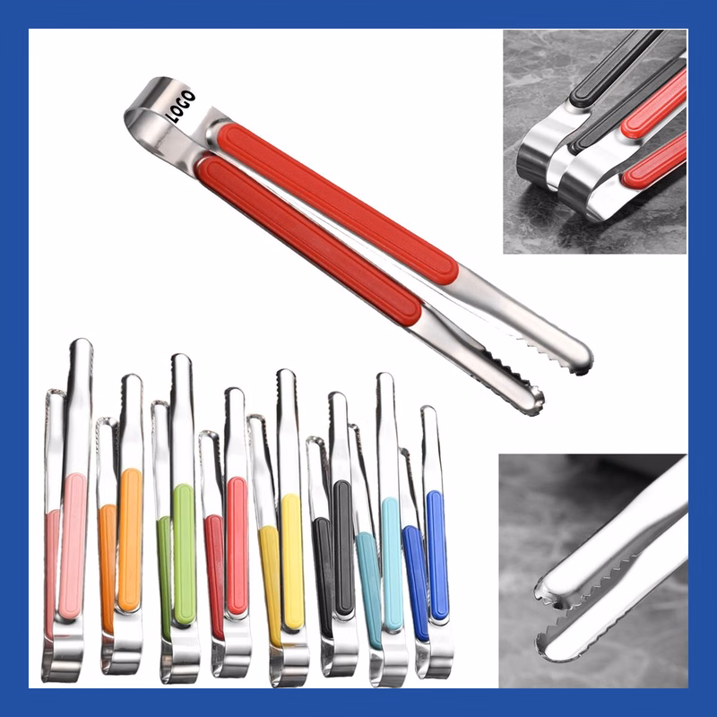 7.7"??0.6" Stainless Steel Barbecue Tongs