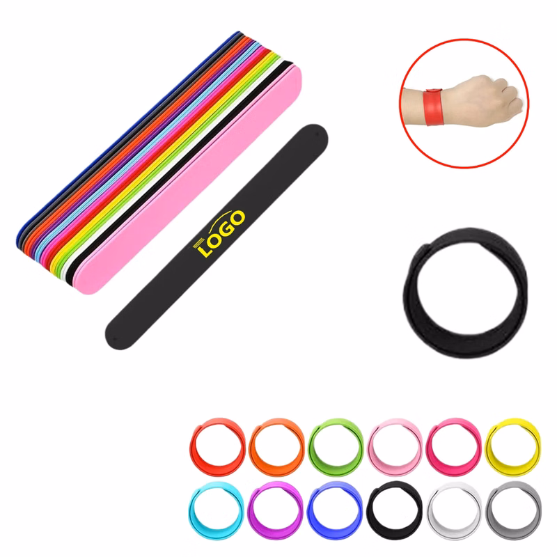 Custom Silicone Slap Bands Wristband
