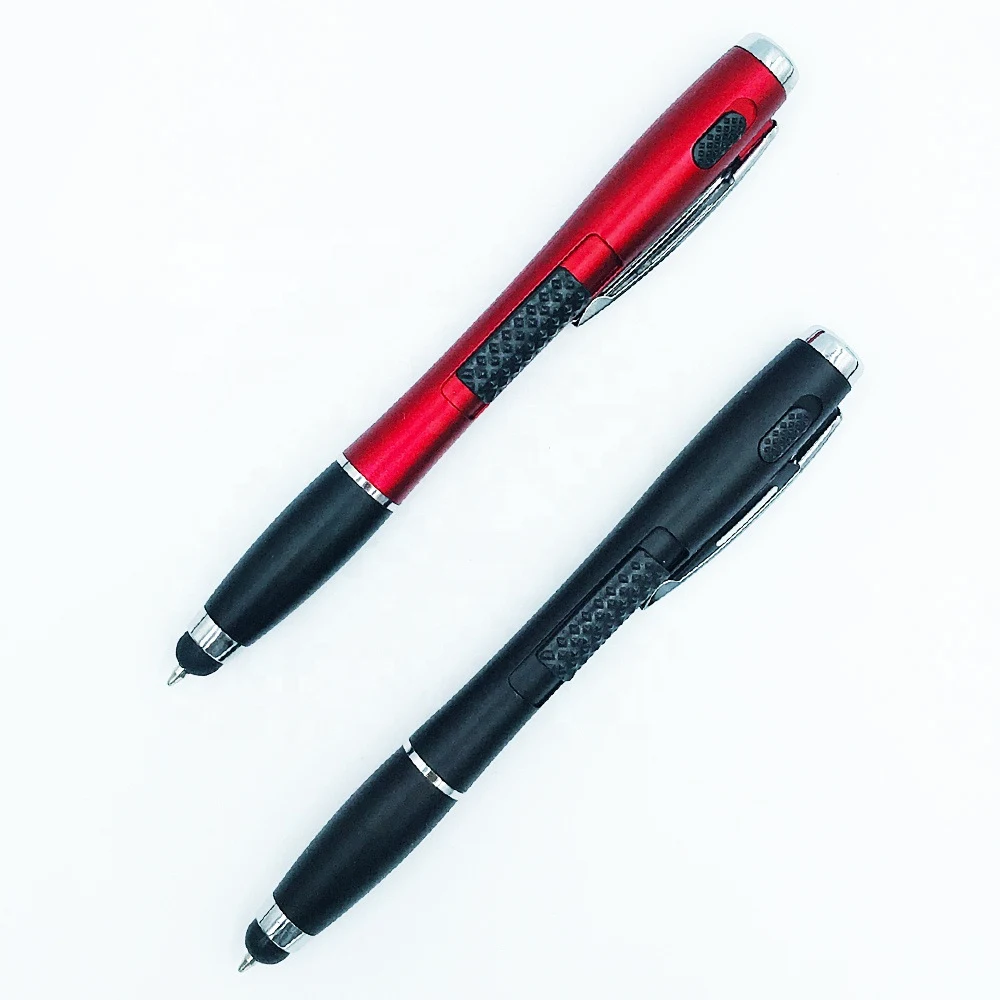 Multi-Function Touch Screen Pen, Stylus, Ballpoint Pen, LED Flashlight 1