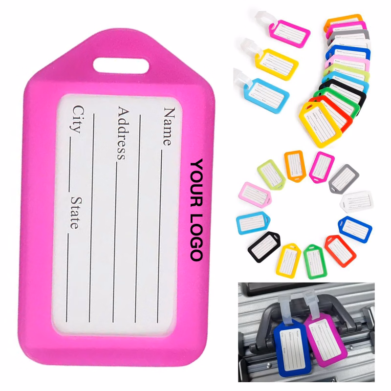 Lightweight ID Tag Holder for Travel Gear