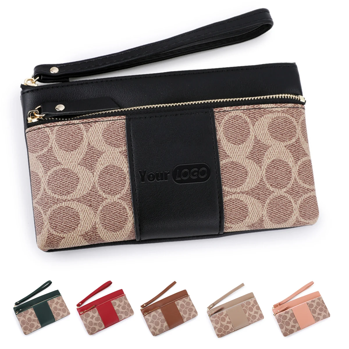 PU Exquiside Retro Zip Wallet 1