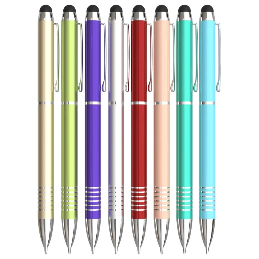 Lines Polish Metal Ball Pen 1