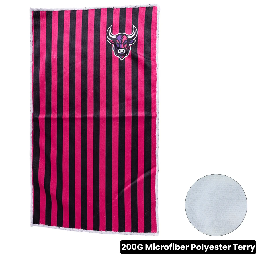 Sublimation Sports Rally Towel - 9.5" x 17" 1