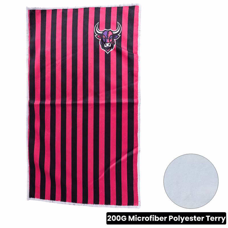 Sublimation Sports Rally Towel - 9.5" x 17"