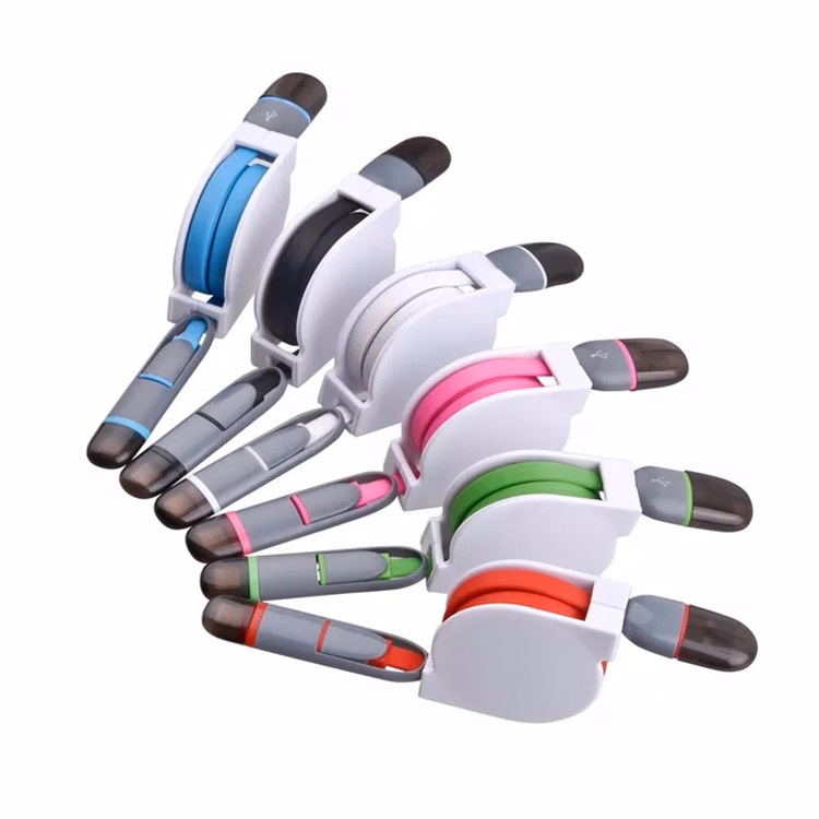 2 in 1 Phone Charging Data Line