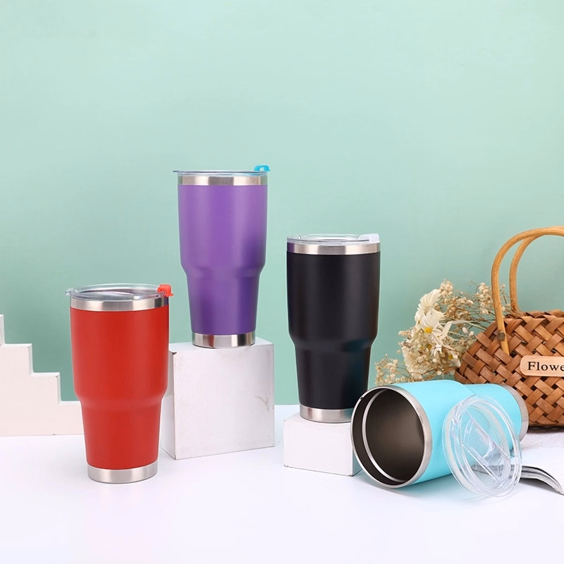 Perfect Temp 30 oz. Stainless Steel Vacuum Tumbler