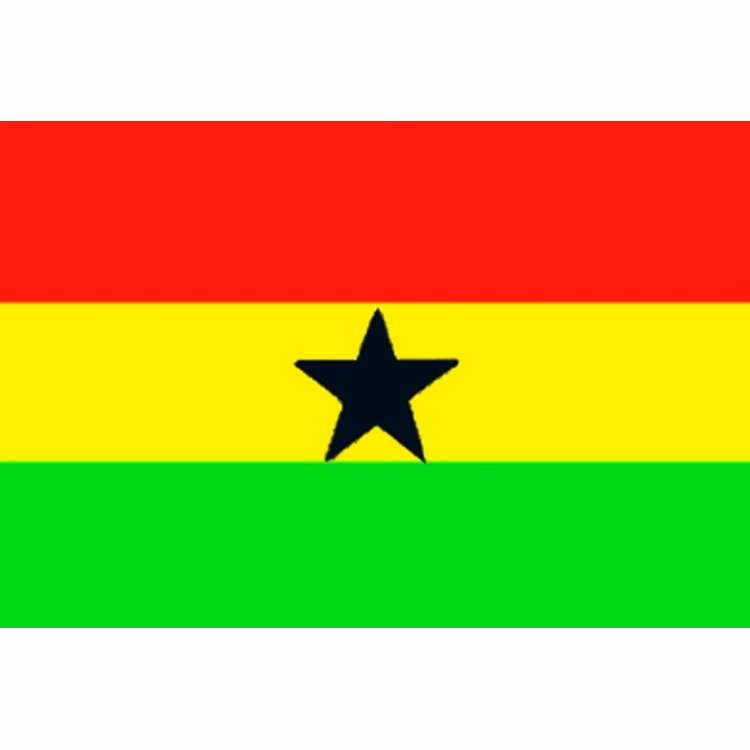 Ghana Flag - 2' x 3' - Nylon