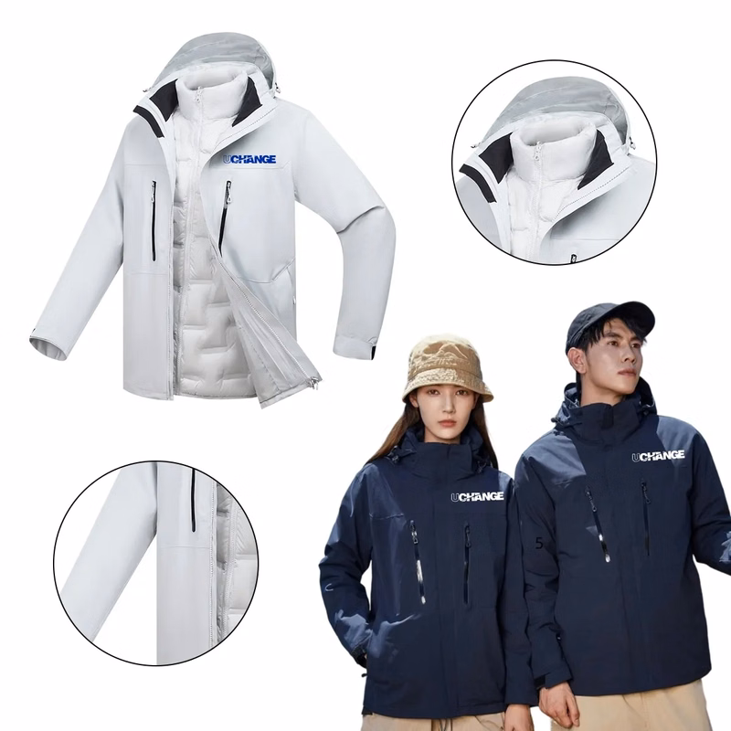 Waterproof Windproof Softshell Jacket With Hood