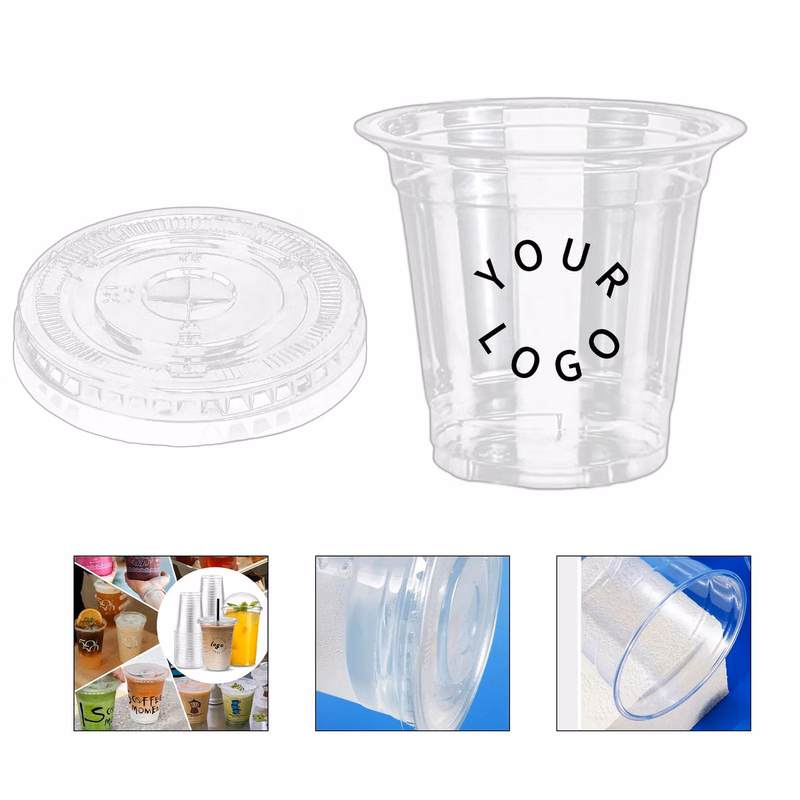 Drink Cup Disposable PET Plastic 12OZ