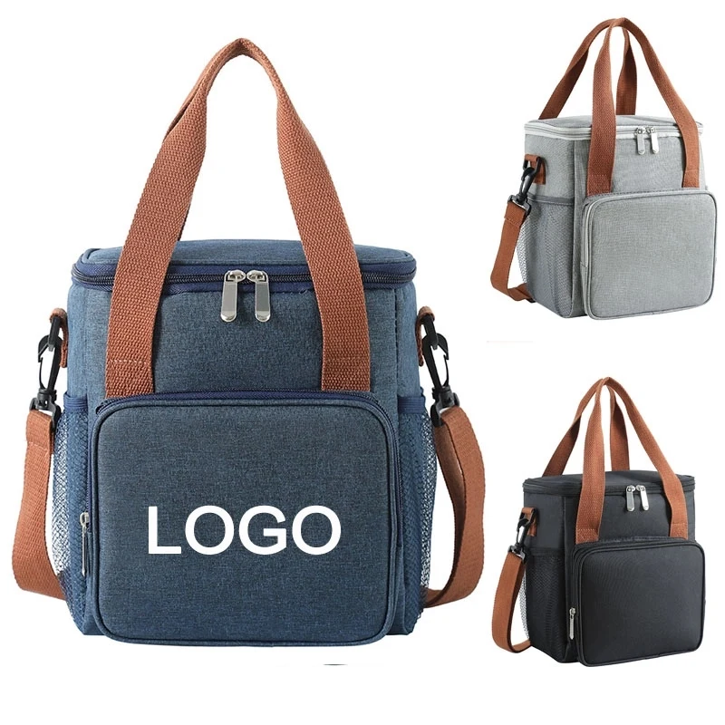Enhanced Square Insulated Lunchbox Bag 1