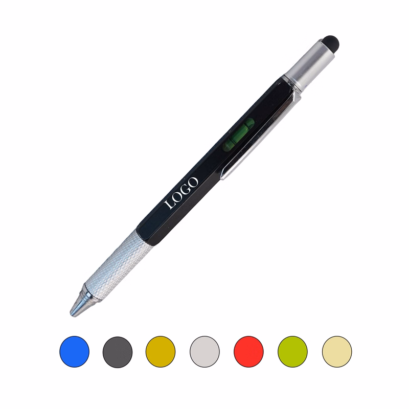 Metal Multifunction 6-in-1 Tool Pen