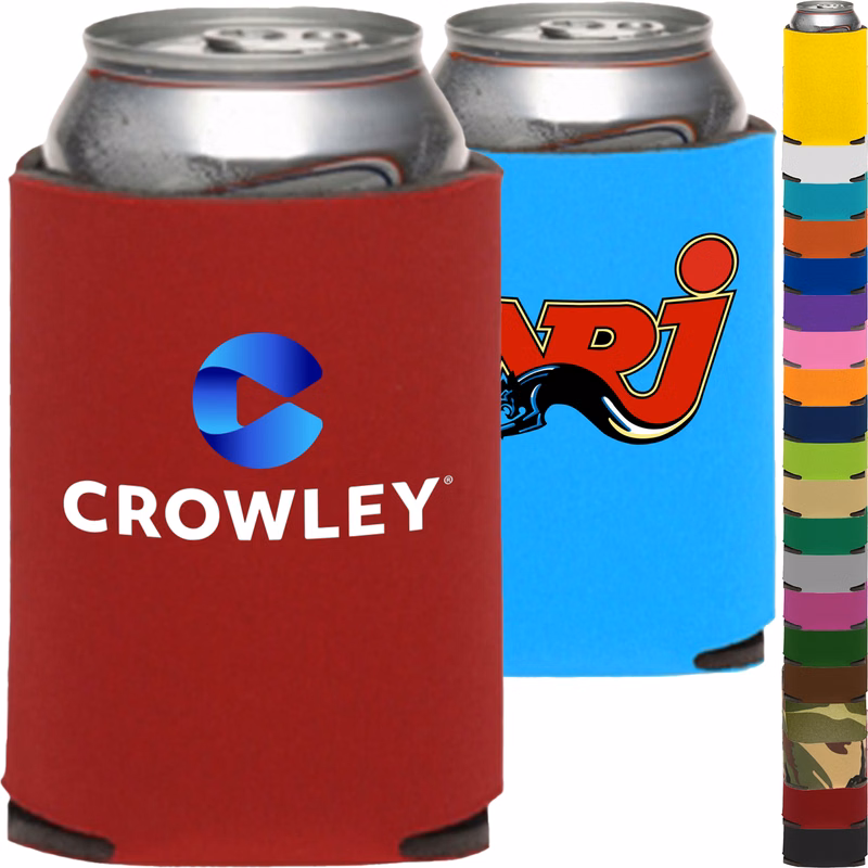 Foldable Personalized Can Coolers