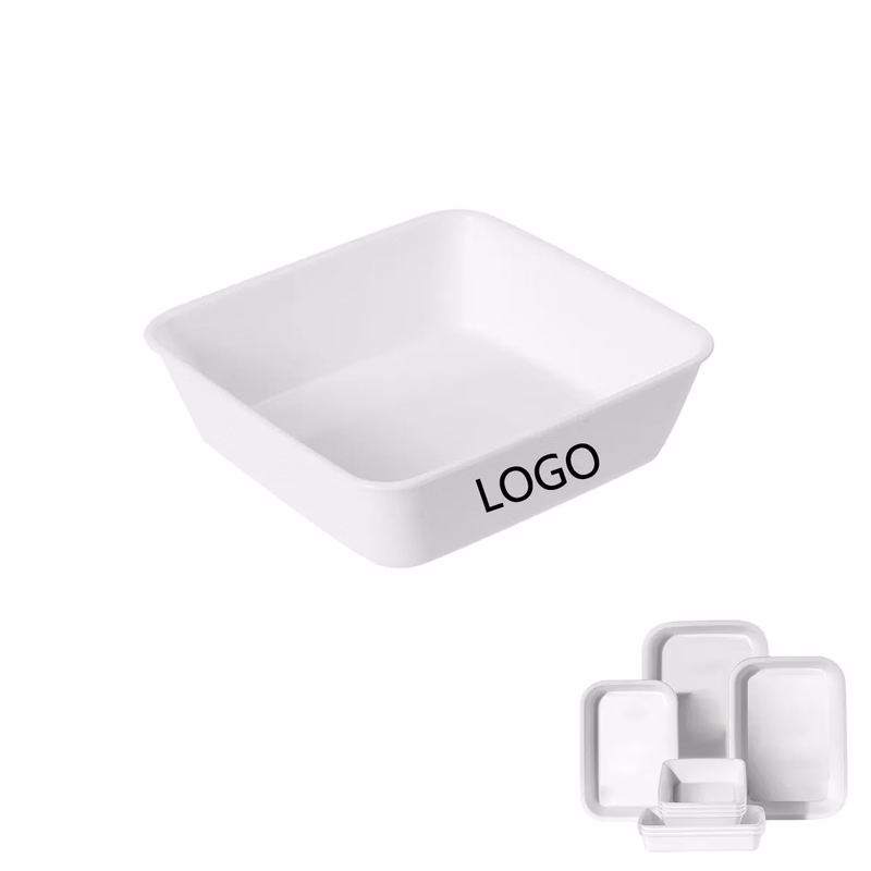 Rectangle Polypropylene Food Serving Tray