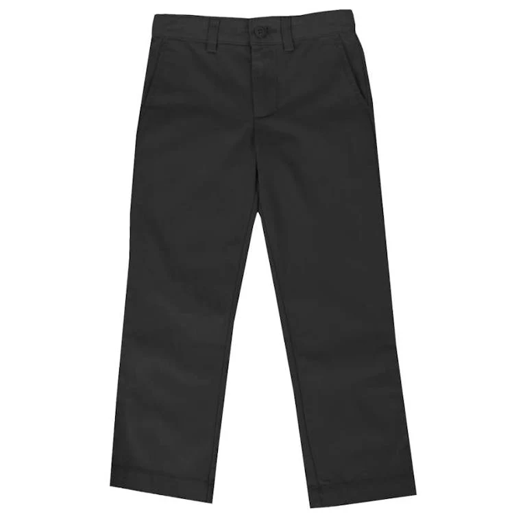 Boys' Chino Uniform Pants - Black 14 1