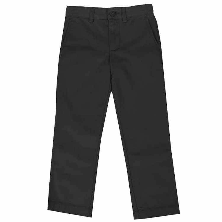 Boys' Chino Uniform Pants - Black 10