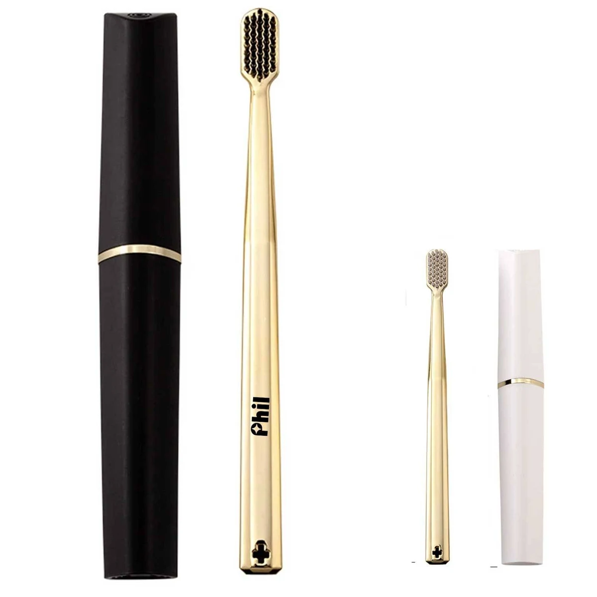 Gold-Plated Soft Toothbrush - Gentle Gum Care 1