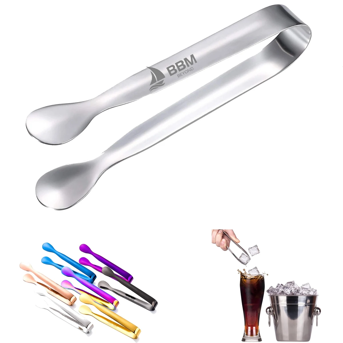 304 Stainless Steel Cube Sugar Clip Ice Tong 1