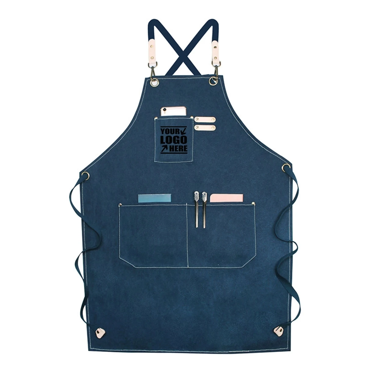 Chef Aprons For Men Women With Large Pockets 1