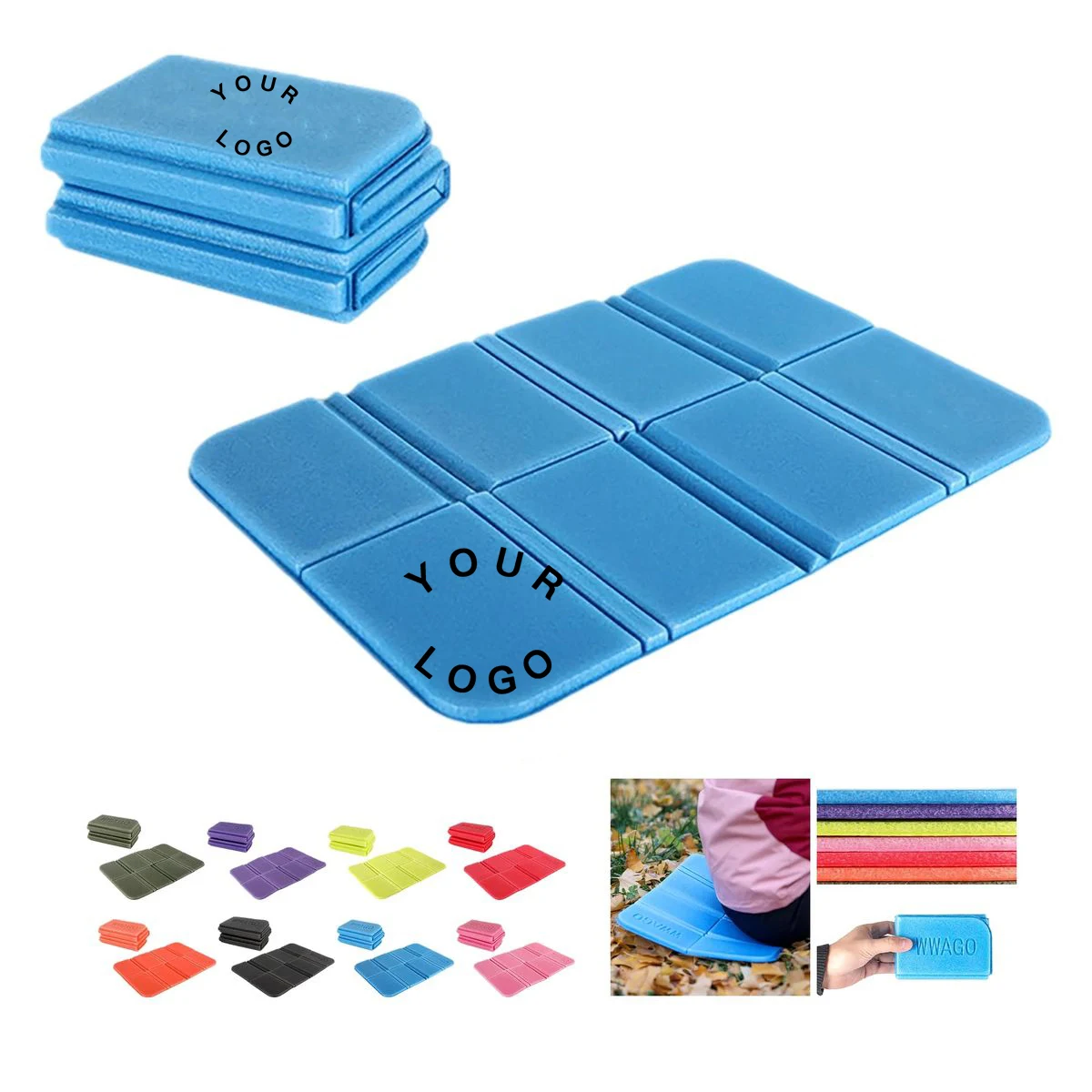 Durable XPE Seat Pad for Camping or Stadium Seating 1