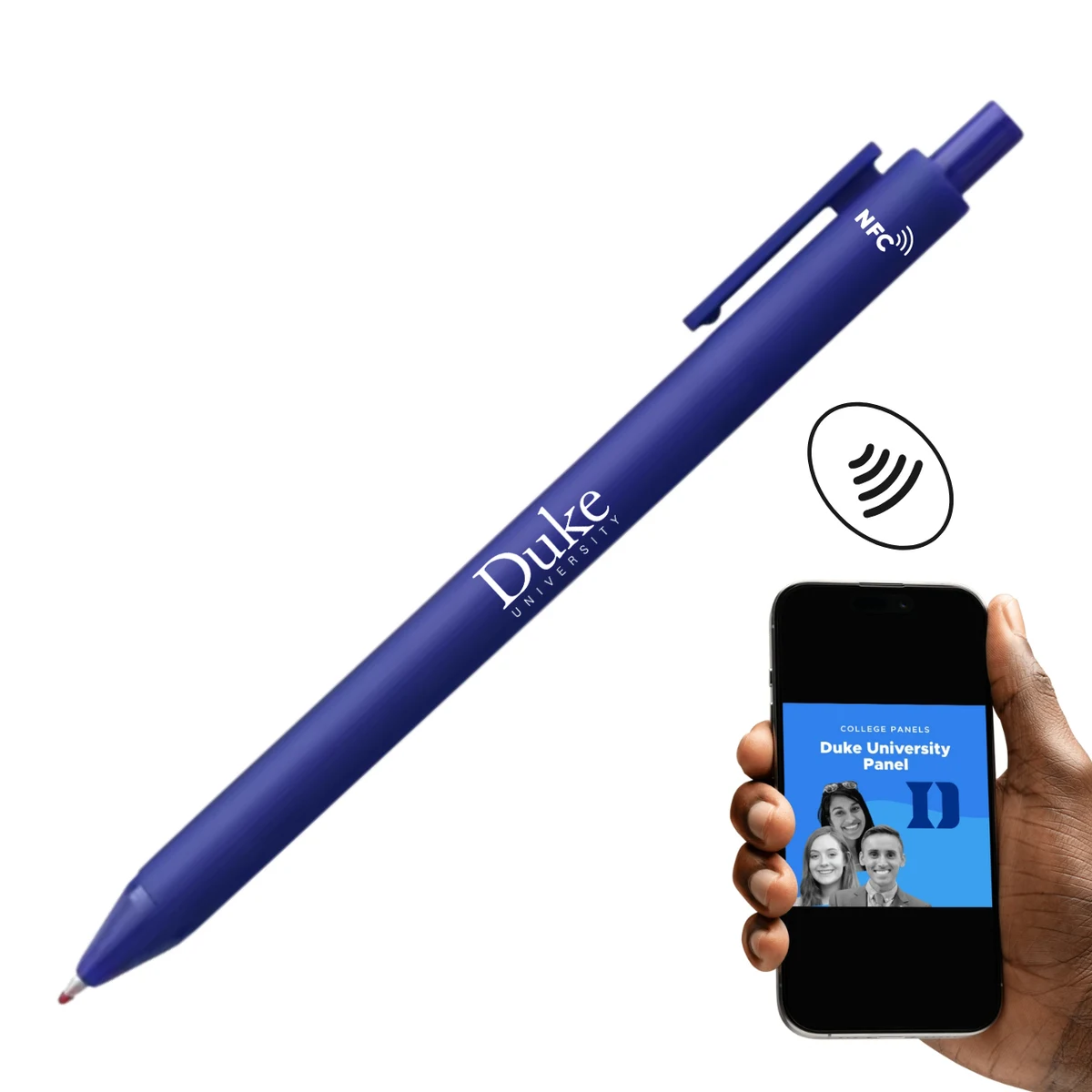 Magic'Tap NFC Rubber Gel Pen 1
