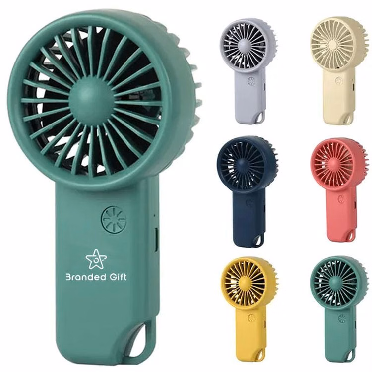 Mini Carabiner Fan Portable Pocket 3 Speed