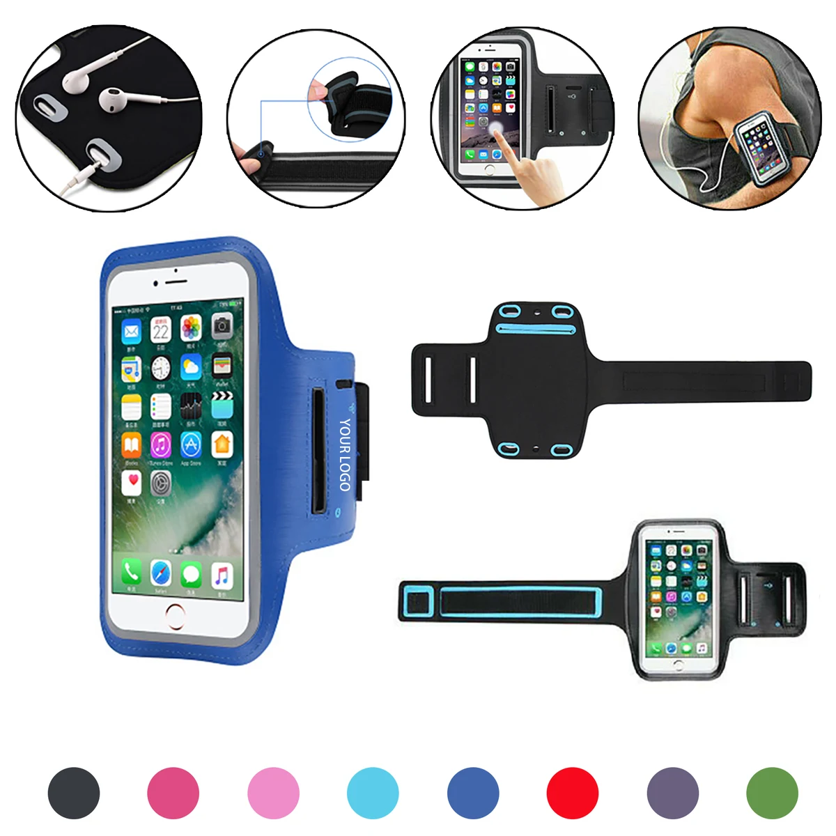 Outdoor Sports Phone Holder On Arm 1
