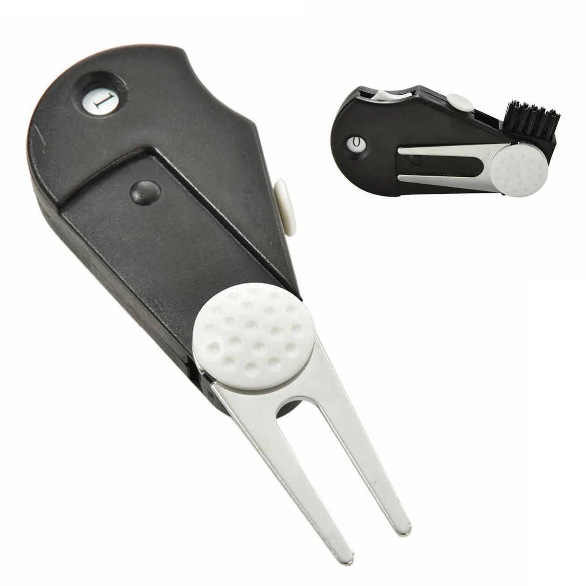 Golf Score Counter with Divot Repair Tool 1