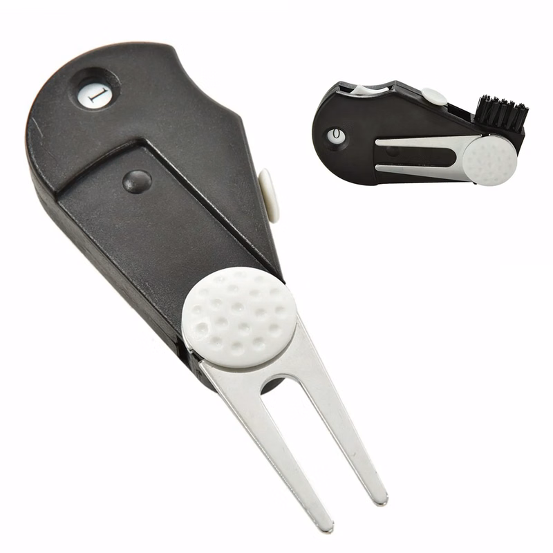 Golf Score Counter with Divot Repair Tool