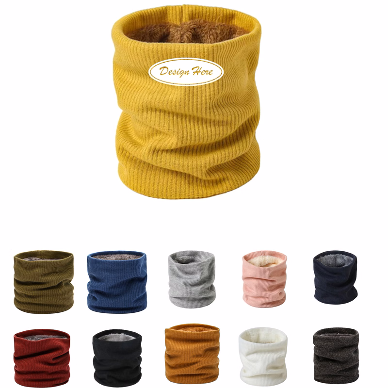 Soft & Warm Winter Knitted Neck Warmer Scarf