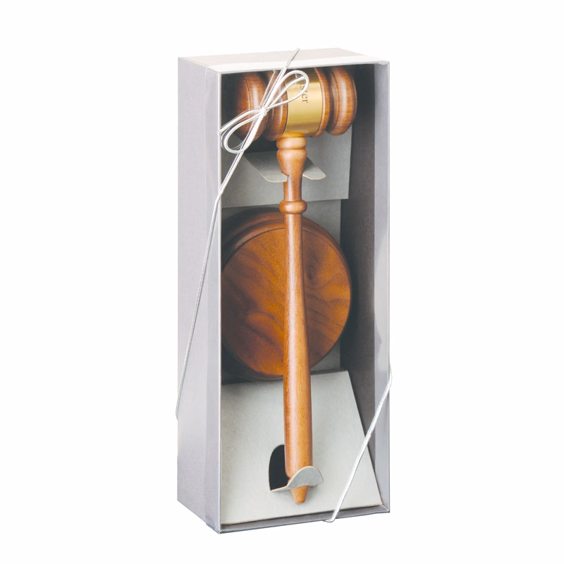 The Director's Gavel Set - American Walnut