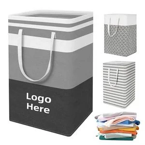 Spacious Laundry Hamper Foldable Washing Bin Standalone 1