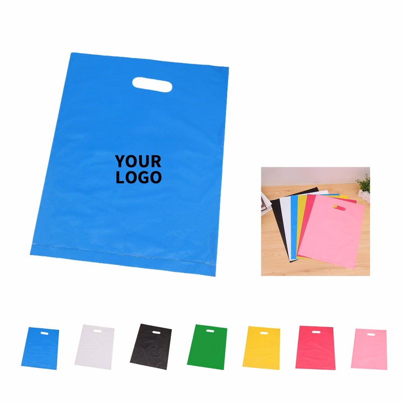 Polyethylene Die Cut Handle Tote Bag