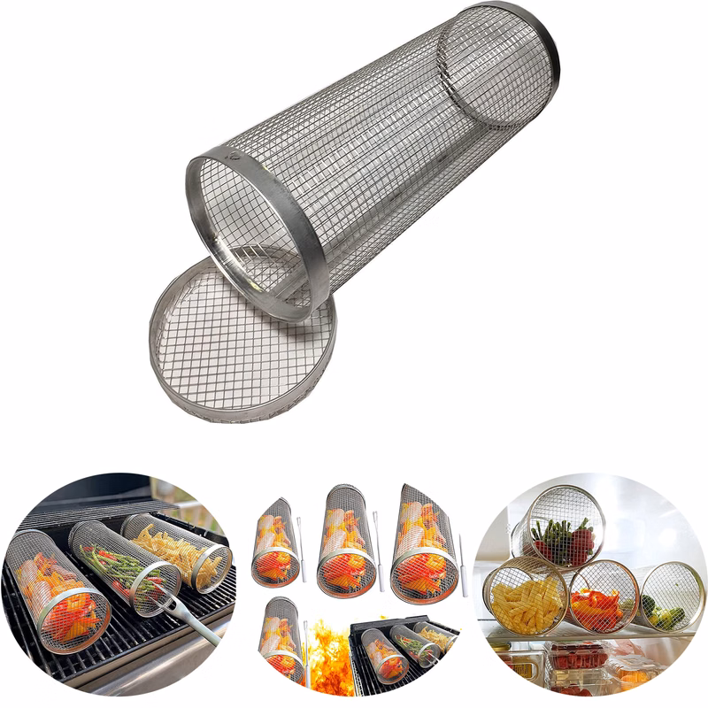 Rolling Grilling Basket