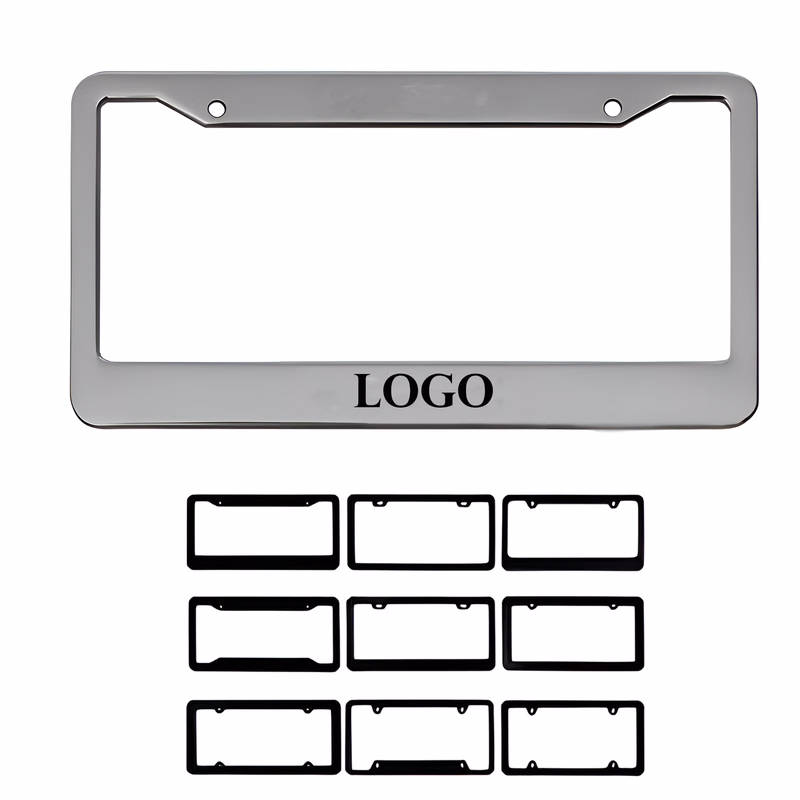 UV Printing Full Color Metal License Plate Frames