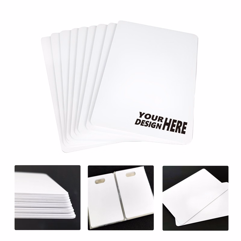 MOQ50 Custom Fudan IC White Card With Logo