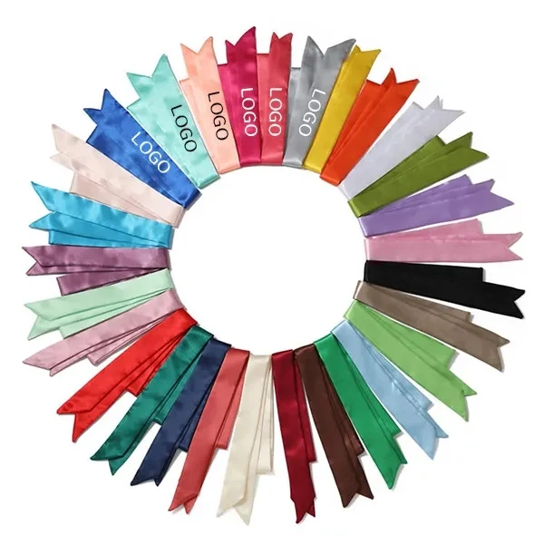 Long Polyester Neck and Hair Scarf 1