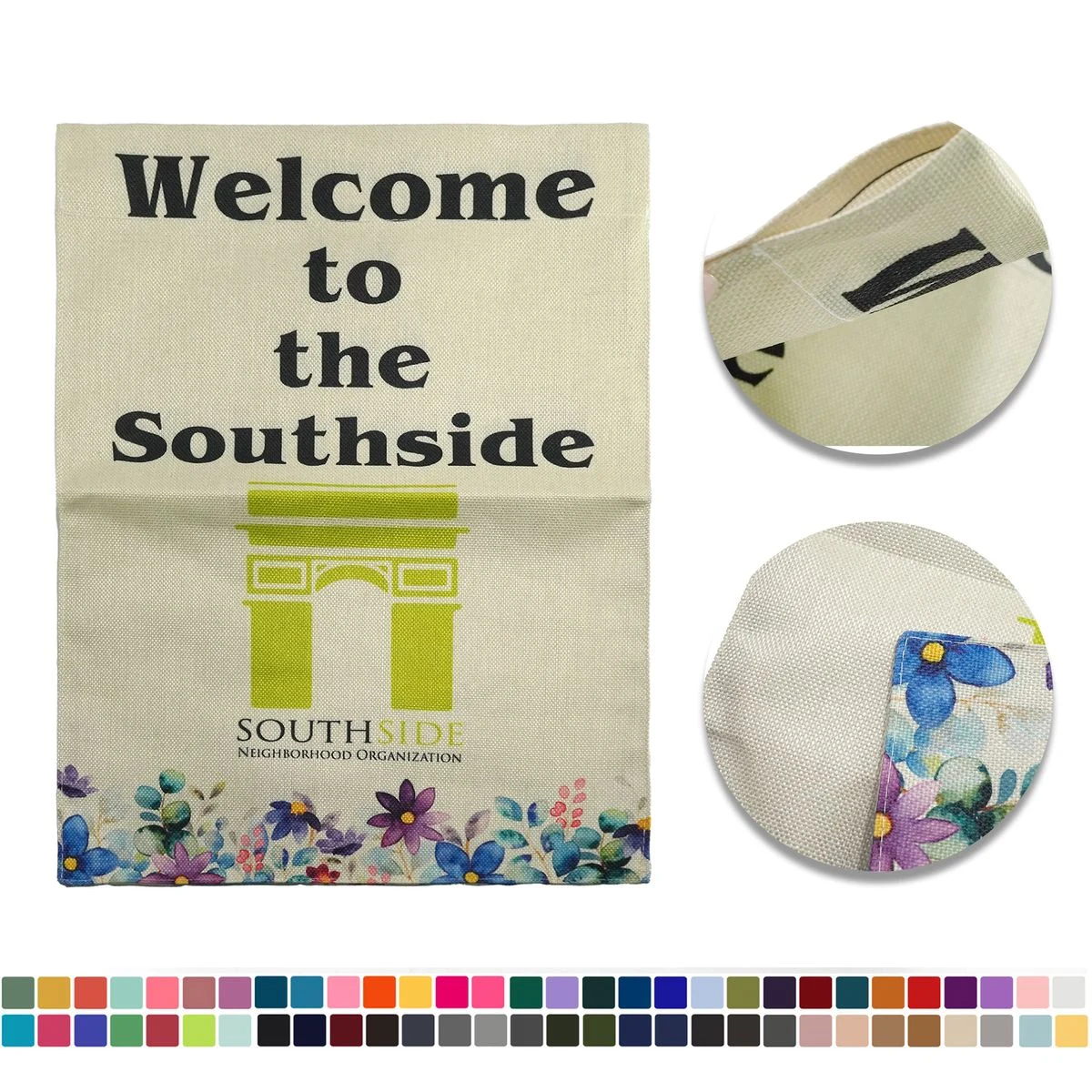 12" x 18" Full Color Garden Flag 1