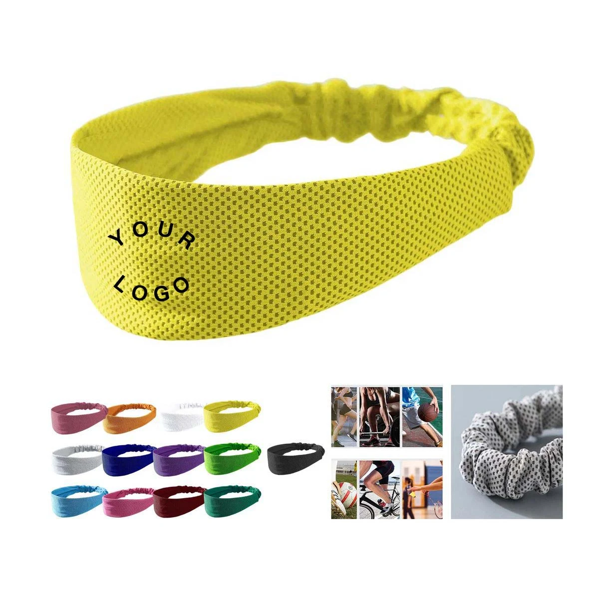 Breathable Sports Headband for Men and Women 1