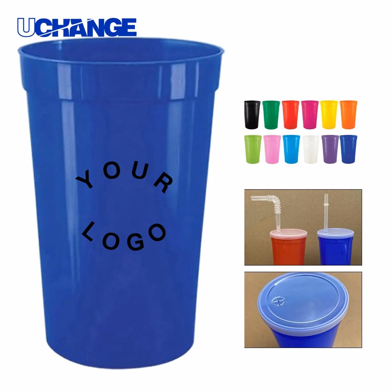Eco-Friendly Stadium Cup 16oz with Logo Print