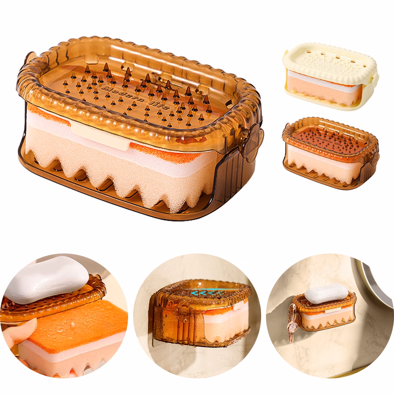 Soap Dish with Drain Holes
