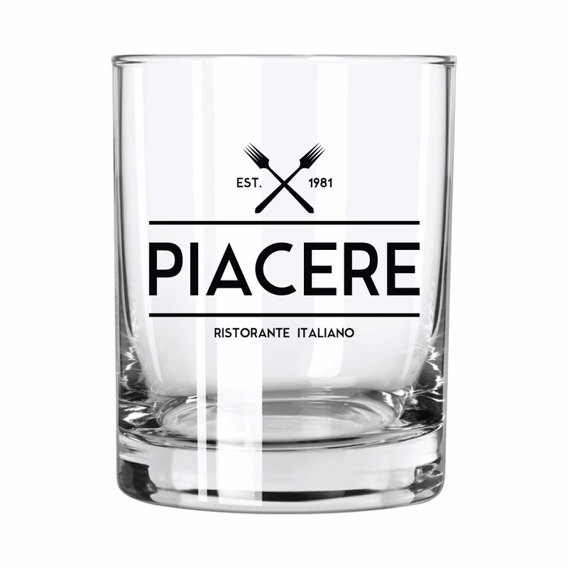 13.5 oz. Double Old Fashioned Rocks Glass