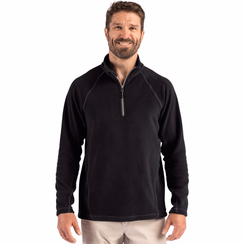 Clique Powder Recycled Fleece Mens Quarter Zip Jacket